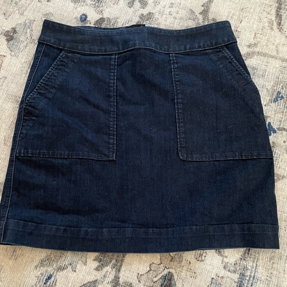 Loft Denim Jean Skirt Size 10